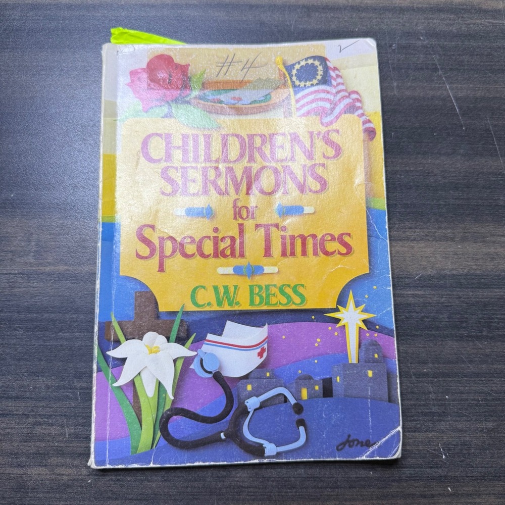 Childrens Sermons for Special Times C.W. Bess 1988 Paperback Christian Book
